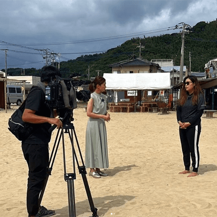 TV取材